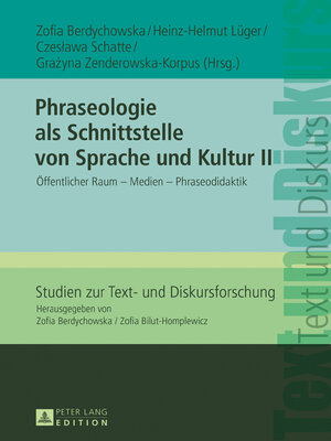 cover image of Phraseologie als Schnittstelle von Sprache und Kultur II
